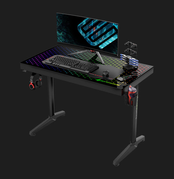 PREVENTA - Escritorio Gamer EUREKA Modelo NEW GLASS RGB-ergo2play.myshopify.com-